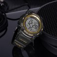 thumbnail image 4 of SMAEL Round Men Tactical Digital Watch 5ATM Waterproof TPU Strap Digital Sports Watch, 4 of 11