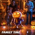 thumbnail image 5 of Halloween Toys  Robot Skeleton Toy, Prank Toys with Music & Dancing Toy,pumpkin robot, 5 of 7