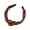 A, variant on Leopards Print Plush Headbands Soft Comfortable Hair Hoop Women Headdress for Daily Wear