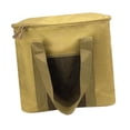 thumbnail image 3 of Bolsa de acampada al aire libre, aislante, con asas reforzadas, impermeable, con turbina Caqui, 3 of 8