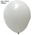 thumbnail image 2 of 100 Pack 10 Inch Thicken Balloons,Latex Helium Balloons，For Birthday Wedding Party Decor Supplies, 2 of 5