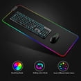 thumbnail image 4 of Tapis de Souris Gaming RGB Extra Grand Doux LED, 350*250*4MM, 4 of 7