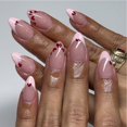 thumbnail image 1 of 24 unidades de acrílico con forma de corazón de San Valentín de Fake Nails NEWSPIED, 1 of 7