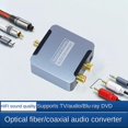 thumbnail image 4 of Convertidor de audio digital a analógico Jack de 3,5 mm Coaxial Fibra óptica Decodificador de audio digital a analógico Spdif Amplificador, 4 of 5