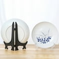 thumbnail image 3 of 10 Pcs Petit Chevalet en Plastique 5 Pouces Support d'Affichage pour Assiette Pliable, 3 of 12
