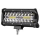 thumbnail image 3 of Juego de 2 barras de luz LED, 7 pulgadas, 120 W, 24.000 lm, faros antiniebla todoterreno, luces de conducción LED, módulos LED con haz combinado, foco, inundación, luces de trabajo LED impermeables pa, 3 of 5