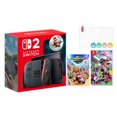thumbnail image 1 of Nintendo Switch 2 Mario Kart World Bundle 256GB 7.9-Inch 1080P Screen, Joy-Con 2 with Mouse Sensor, Dock, with Splatoon 2 And Mytrix Joystick Caps & Screen Protector, 1 of 5