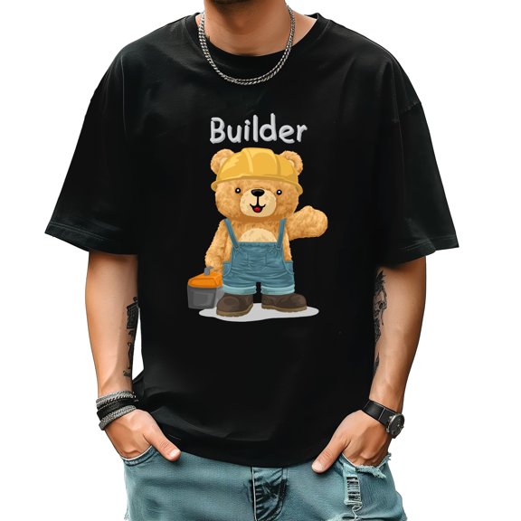 Graphic Tees for Men Summer New Print Casual Tee Fashion Trend Sports Shirt Select