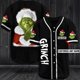 thumbnail image 2 of La Camiseta De Nombre Personalizado De Grinch Christmas , Béisbol , Camisa Feliz Grinchmas, 2 of 2