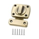 thumbnail image 3 of Pestillo de puerta Macarena Cerradura de seguridad bronce para puerta corrediza, 3 of 7