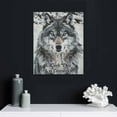 thumbnail image 5 of Nawypu Wolf Wall Art Wolf Pictures Wall Decor Inspirational Wolf Poster Canvas Prints Paintings Home Office Decorations for Bathroom Kitchen Bedroom Living Room Framed, 5 of 5