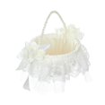 thumbnail image 4 of Cesta de boda para dama de honor, caja de encaje, decoraciones, accesorios, caja de flores pequeñas, cesta para niña de para celebraciones,, 4 of 9