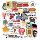 thumbnail image 3 of 50 American Tv Series Friends Equipaje Trolley Case The Office Graffiti Pegatinas Brillar Juguete, 3 of 4