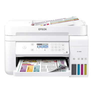 Epson EcoTank ET-3760 All-in-One Wireless Printer With 2 Bonus Black Ink Bottles