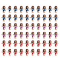 thumbnail image 1 of Wmool 50/60 Pcs MiniJesus Little JesusFigures Mini PoetJesus to Hide Sk Sda, 1 of 8