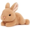 thumbnail image 7 of Adorable Bunny Stuffed Animal Soft Brown Rabbit Plush Toy Cute Birthday Easter Gifts for Boys Girls Kids Toddlers, 7 of 7