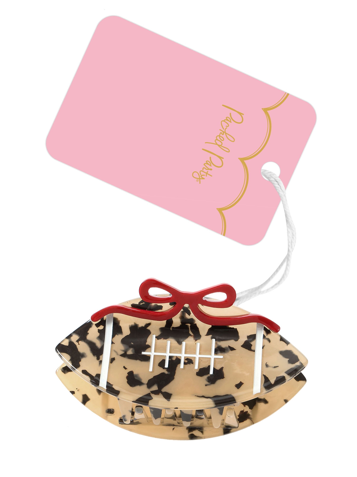 Packed Party Football Darling Hair Claw Clip