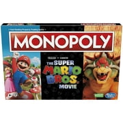 Monopoly The Super Mario Bros. Movie Edition Board Game for Kids and Family Ages 8 and Up