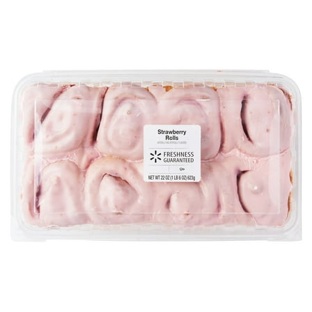 Freshness Guaranteed Strawberry Rolls, 22 oz, 8 Count