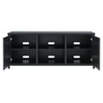 thumbnail image 5 of Evelyn&Zoe Granger Rectangular TV Stand for TV's up to 65", Black, 5 of 11