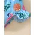 thumbnail image 6 of Suealasg Infant Baby Girl Swimsuits 2Pcs Set Newborn Summer Bikini Sets Sleeveless Fruit Print Tank Tops Bathing Suit Shorts Beachwear, 6 of 7