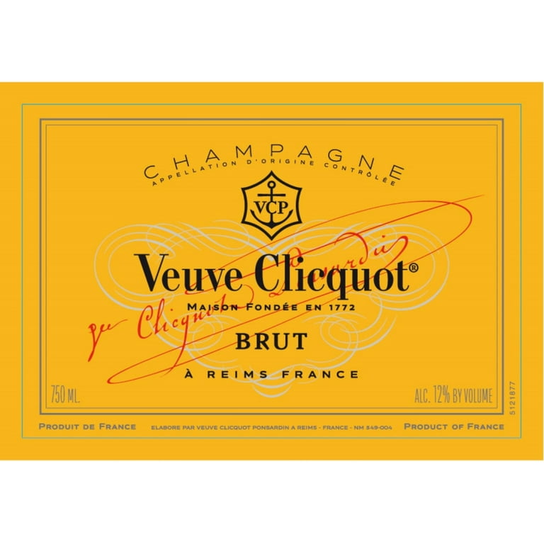 Veuve Clicquot Yellow Label Brut 750ml3本 Veuve Clicquot Yellow Label Brut Champagne 750ml – BevMo