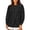 Black&12#0902P, variant on Leopard Print Sweatshirt Fleece Lined Oversized Crew Neck Sweatshirt Women Long Sleeve Y2k Fall Outfits Winter Warm Fluffy Thermal Womens Pullover Tops Royal Blue M