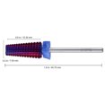 thumbnail image 3 of USA #1 PANA 5-in-1 Purple Nail Carbide Bit - 3/32" Shank- Medium, 3 of 7