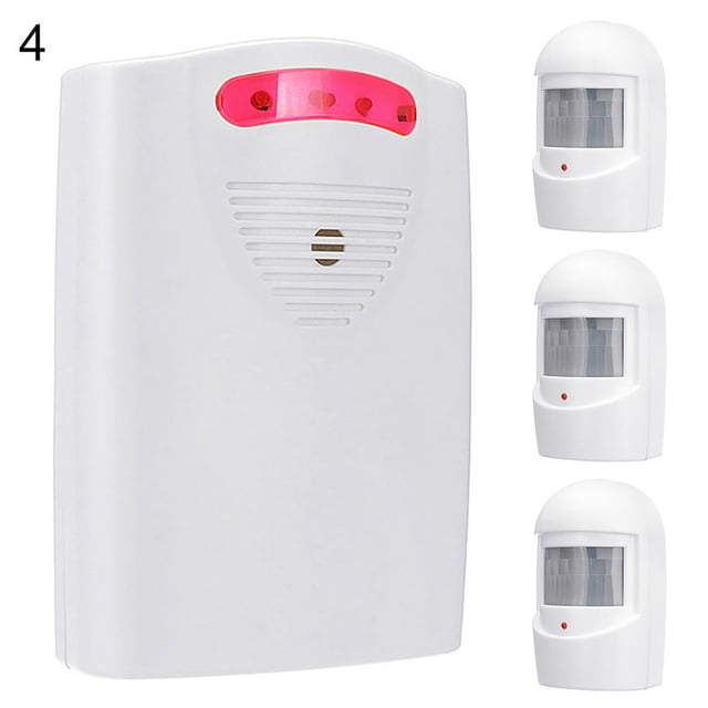 LEEYNEER Wireless Driveway Alarm Alert System Security Garage Intruder PIR Motion Sensor