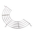 thumbnail image 1 of TidBay 24/26/28/30cm Stainless Steel Semi-circular Frying Pan Oil Drain Rack Shelf, 1 of 1