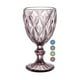 thumbnail image 2 of Juego 6 Copas Vino Agua Cristal Labrado Vidrio Purpura 245ml Cocina Morado Hogar Decoracion Degustacion Vino Transparente Licor Regalo Set Paquete, 2 of 4