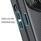 thumbnail image 3 of Funda Compatible con iPhone14 Plus, carcasa trasera ultrafina, funda protectora anticaída, textura tejida Zhivalor CPB-SSW1507-1, 3 of 5