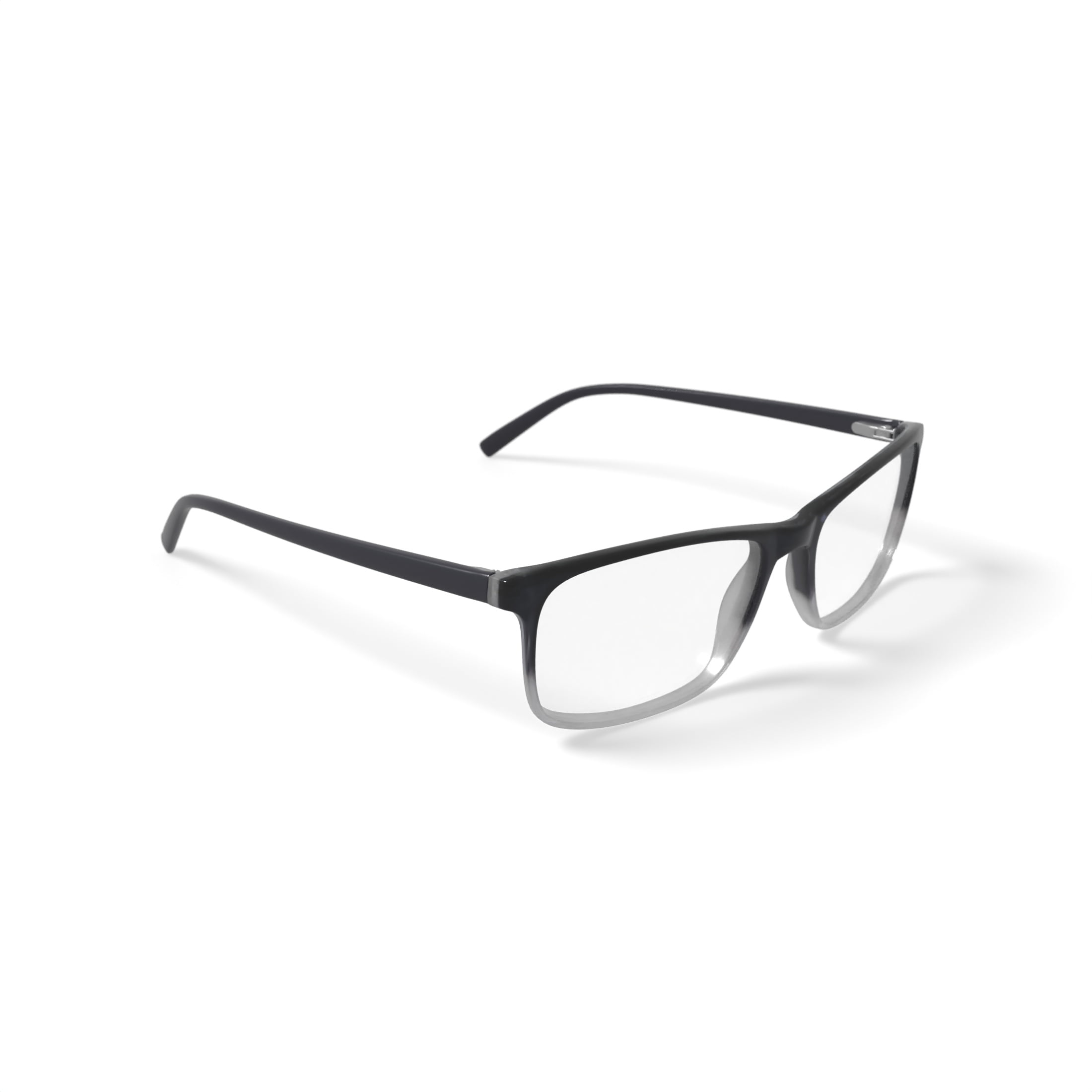 Bio Eyes Men's BE26 Boabab Rectangular Prescription Eyeglasses with Case, Black Gold
