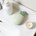 thumbnail image 1 of Aodebiao Soap Holder for Bathroom Countertop, Open Drainage Soap Box with tled Base, Soap Storage Container for Sink, Soap Dish for Travel, Carrot Shaped Soap Dispenser for Bathroom Decor, 1 of 6