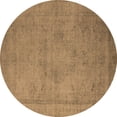 thumbnail image 1 of Ahgly Company Indoor Round Oriental Brown Industrial Area Rugs, 5' Round, 1 of 4