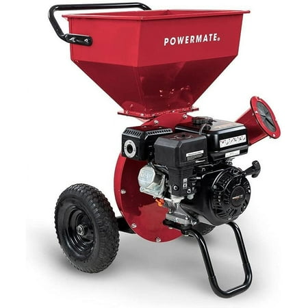 Powermate CSR1030PMNG Chipper Shredder, red, Black