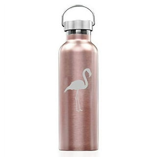 23 Oz / 680 mL Water Jug Motivational Water Bottle, Flamingo for Kids Girls  Teen