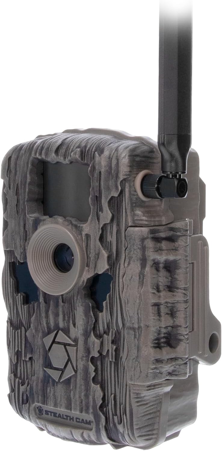 Stealth Cam Fusion Max 36MP Cellular Trail Camera, 720p HD Video, 0.4s Trigger, 80ft IR Detection, Weatherproof (STC-FXWTX)