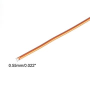 0.55mm Dia Magnet Wire Enameled Copper Wire Winding Coil 49.2 Length