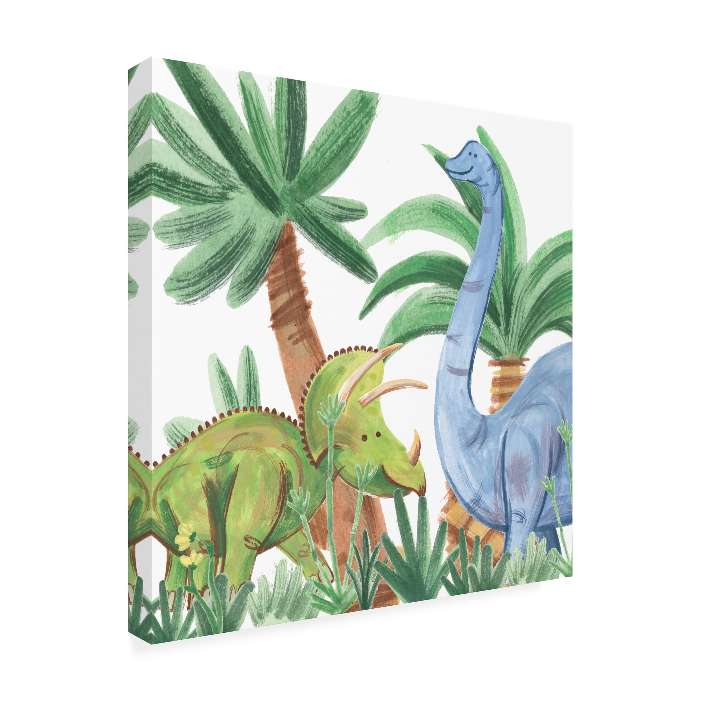 Jamie Douglas 'Dino Buddies II' Canvas Art