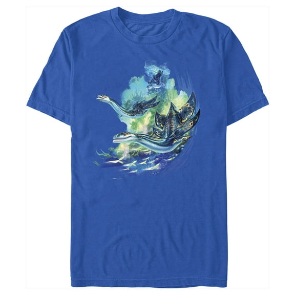 Men's Avatar: The Way of Water Ilus Portrait Graphic Tee Royal Blue 2X Large