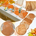 thumbnail image 2 of Thanksgiving Table Runner Maple Pumpkin Home Party Table Runner Dinner Party Supplies, 2 of 9