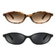 thumbnail image 1 of Gafas de Sol Retro FEISEDY Ovaladas de Ojo de Gato para Mujer B0257, 1 of 6