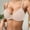 Light Pink, variant on Women's Thin Solid Color Comfortable Breathable Push Up Bra With Underwire Triple Bra Bras Wireless Compression Sports Bras for Women Milk Cups for Bra Pads for Sports Bras for Women Womens Bras