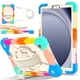 thumbnail image 1 of Funda Resistente a Golpes para Samsung Galaxy Tab A11, Funda Protectora de Silicona + Capa de PC Anti Caída con Asa Giratoria de 360°, Soporte, Correa para el Hombro, Colorida, para Galaxy Tab A11, 1 of 8