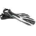 thumbnail image 2 of ist fk30 speedy open heel snorkeling fins (large / x-large, white), 2 of 2