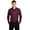 Maroon, variant on Sport-Tek ST657 Long Sleeve Micropique Sport-Wick Polo, Mens Polo Shirts