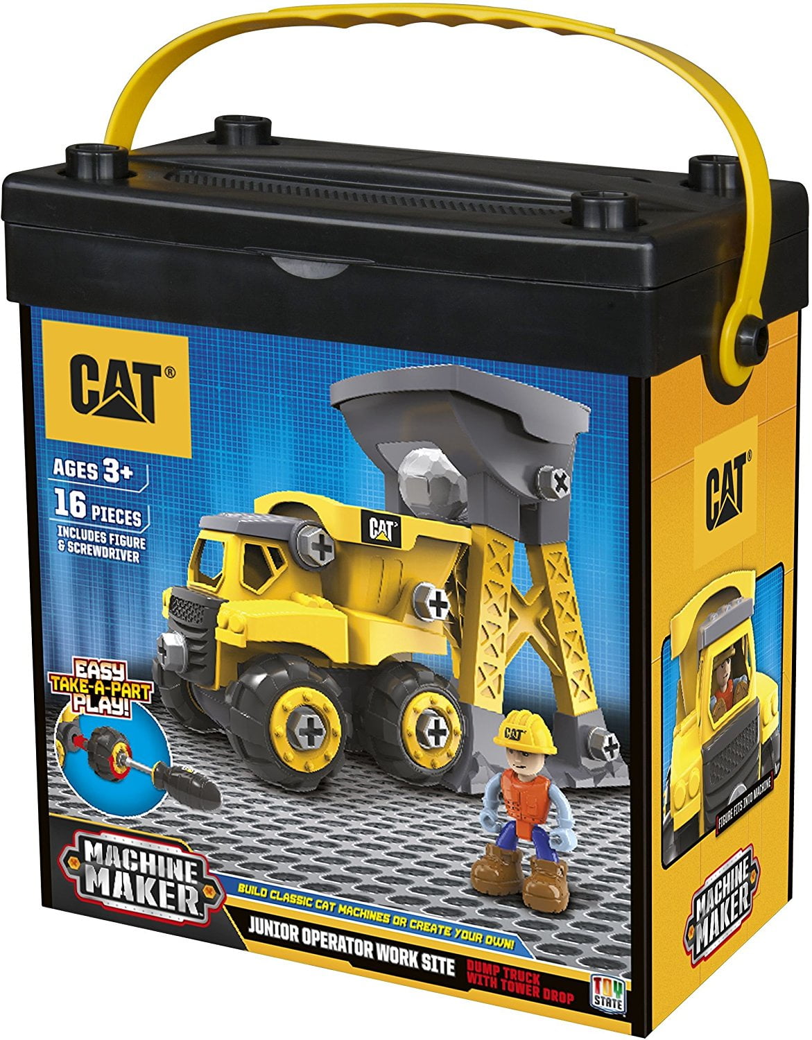 cat build a truck toy