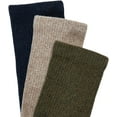 thumbnail image 3 of Men's Gold Toe 2306S Moisture Control Uptown Crew Socks - 3 Pack (Olive/Tobacco/Denim O/S), 3 of 3