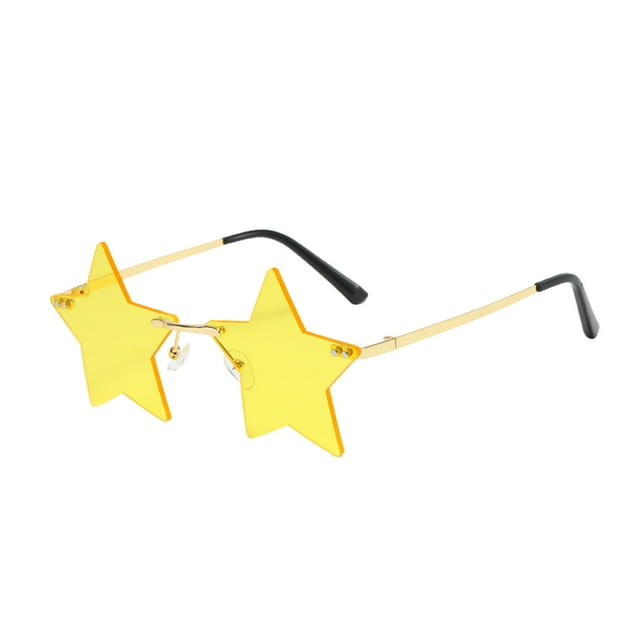 asddcavvf Star Shape Sunglasses Airfoil Goggles Quick Straps for Goggles Goggles Glasses